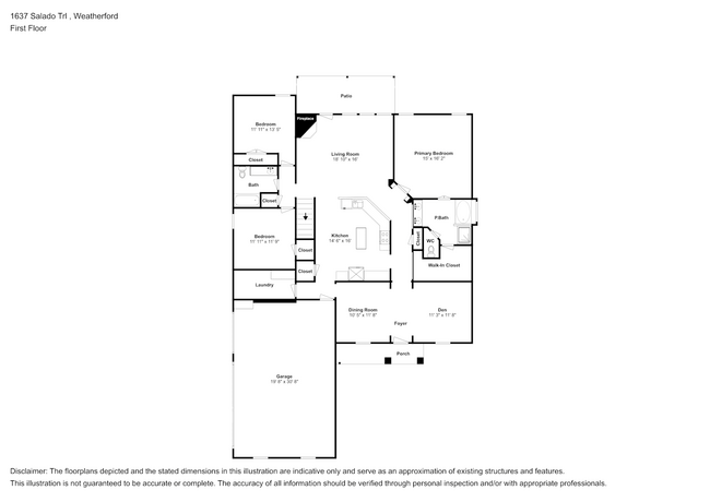 1637 Salado Tr in Weatherford, TX - Building Photo - Building Photo