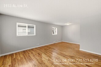 1933 Alton St in Aurora, CO - Foto de edificio - Building Photo