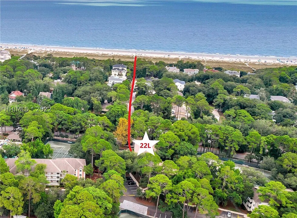 45 Folly Field Rd, Unit 22L in Hilton Head Island, SC - Foto de edificio