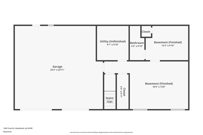 1204 Trout Dr in Woodstock, GA - Foto de edificio - Building Photo