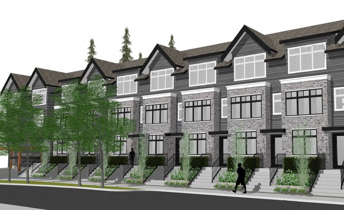 Holland Row in North Vancouver, BC - Building Photo