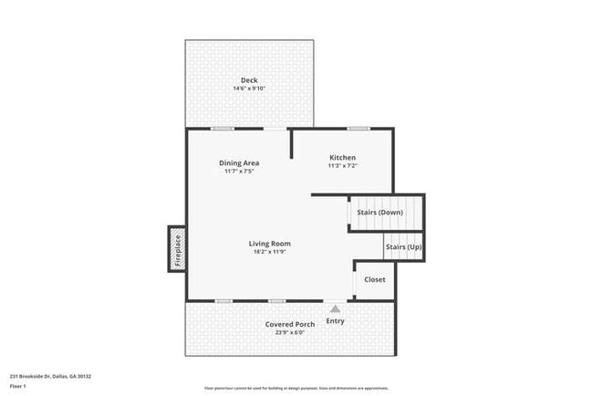 231 Brookside Dr in Dallas, GA - Foto de edificio - Building Photo