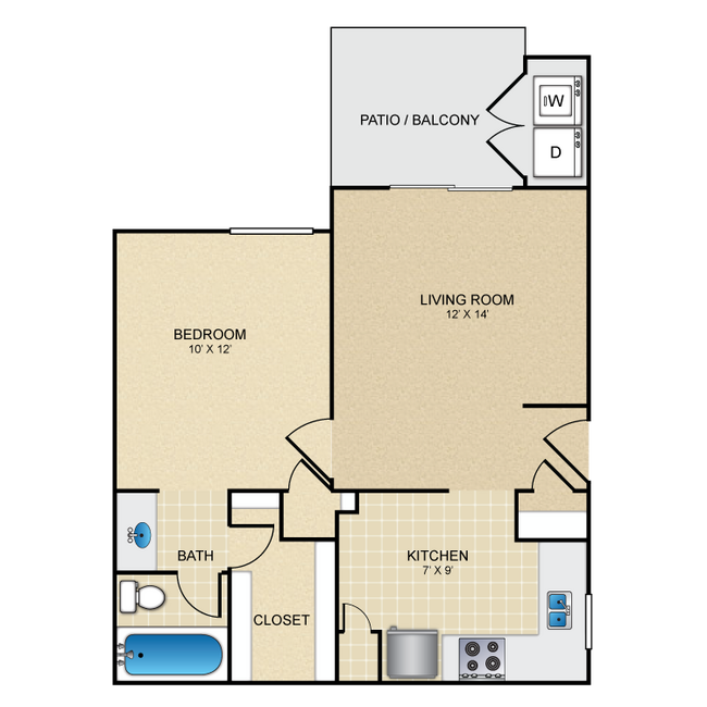 Avistar In 09 in San Antonio, TX - Building Photo - Floor Plan