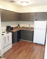 Kitchen (dishwasher / microwave provided) - Sharon Park Manor Apartments in Coraopolis, Pennsylvania