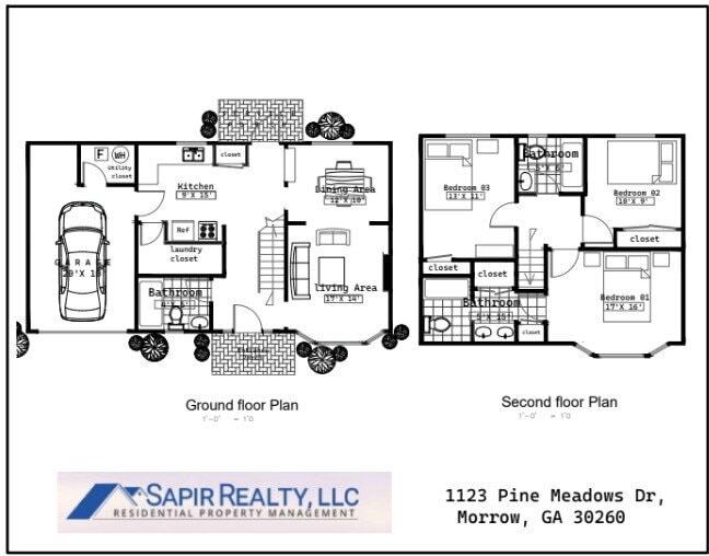 1123 Pine Meadows Dr in Morrow, GA - Building Photo - Building Photo