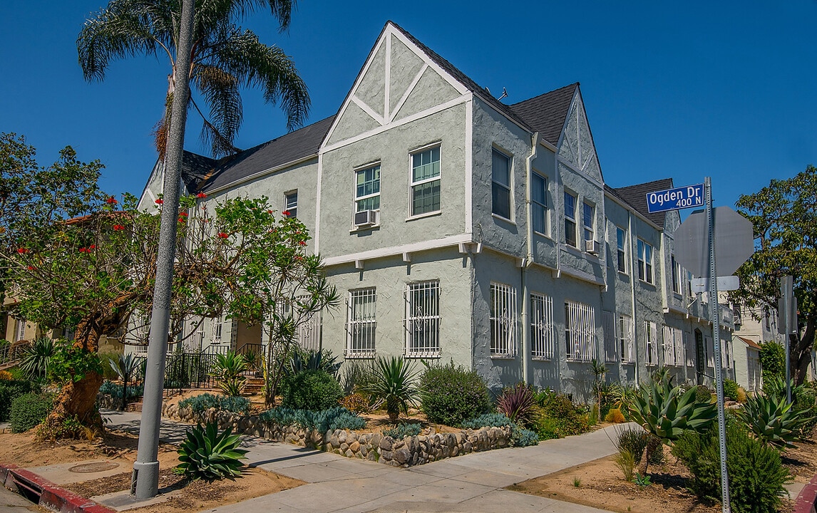 400 N Ogden Dr in Los Angeles, CA - Foto de edificio