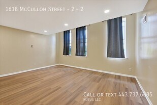 1618 McCulloh St in Baltimore, MD - Building Photo