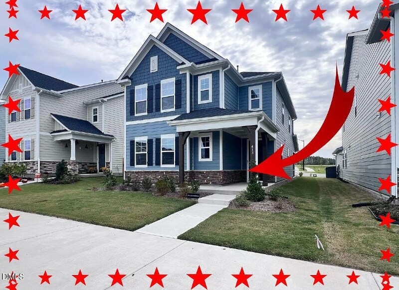 413 Canyon Spring Trl in Wake Forest, NC - Building Photo