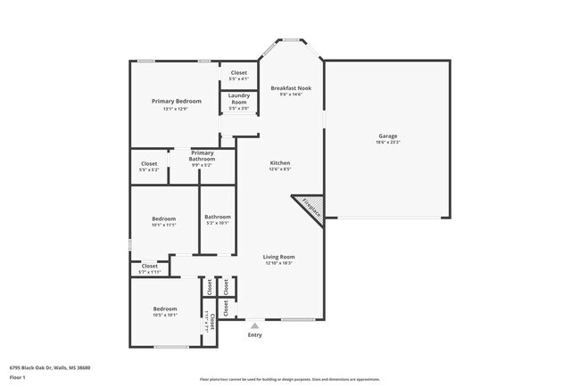 6795 Black Oak Dr in Walls, MS - Building Photo - Building Photo