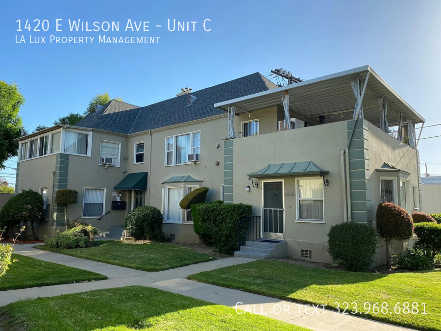 1420 E Wilson Ave in Glendale, CA - Building Photo