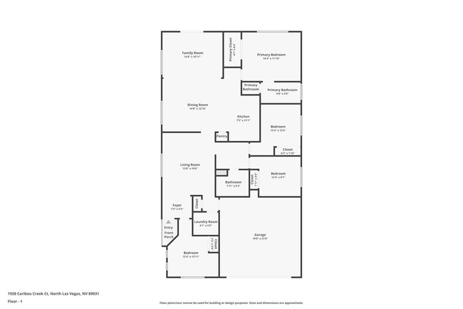 1928 Caribou Creek Ct in North Las Vegas, NV - Foto de edificio - Building Photo