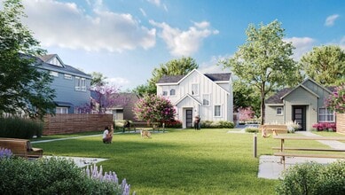 YardHomes® Cottonwood Creek in Hutto, TX - Foto de edificio - Building Photo