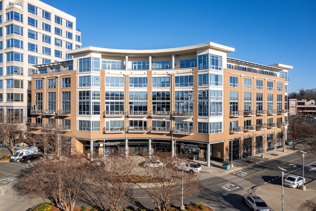 Met Lofts in Charlotte, NC - Foto de edificio