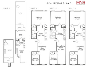 824 Dekalb Ave in Brooklyn, NY - Building Photo - Floor Plan