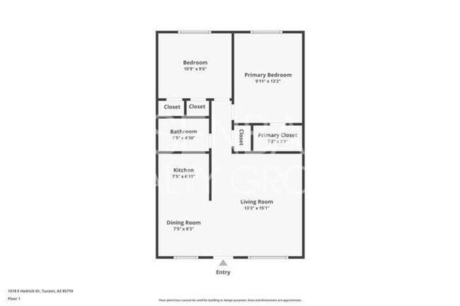 1518 E Hedrick Dr in Tucson, AZ - Foto de edificio - Building Photo