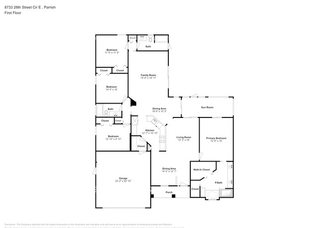 8733 28th St Cir E in Parrish, FL - Foto de edificio - Building Photo