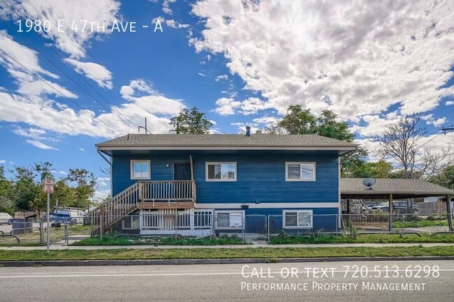 property at 1980 East 47th Ave.