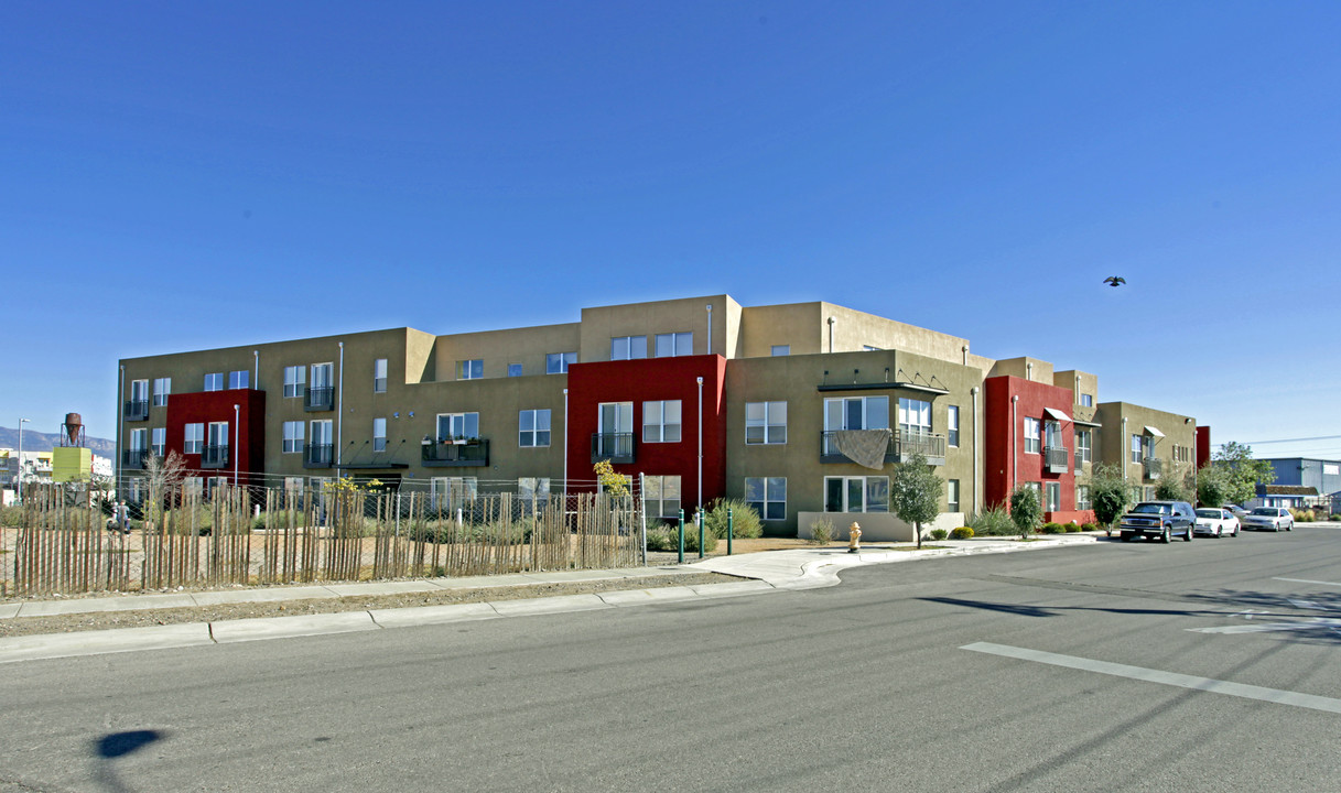 Sawmill Lofts in Albuquerque, NM - Foto de edificio