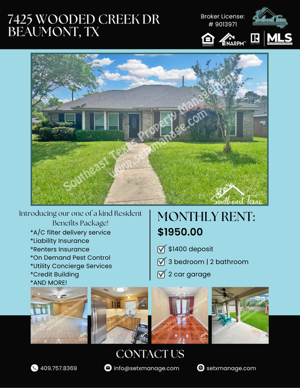 property at 7425 Wooded Creek Dr