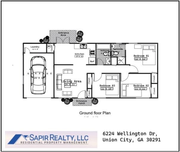 property at 6224 Wellington Dr
