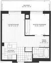 Battery Park in Toronto, ON - Building Photo - Floor Plan