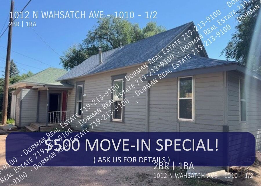 1012 N Wahsatch Ave in Colorado Springs, CO - Building Photo