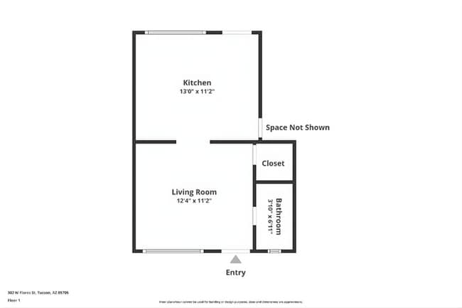 302 W Flores St, Unit 2 in Tucson, AZ - Building Photo - Building Photo