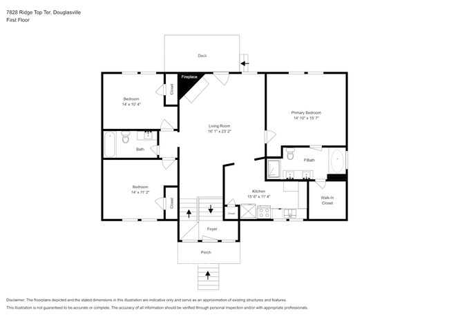 7828 Ridge Top Terrace in Douglasville, GA - Building Photo - Building Photo