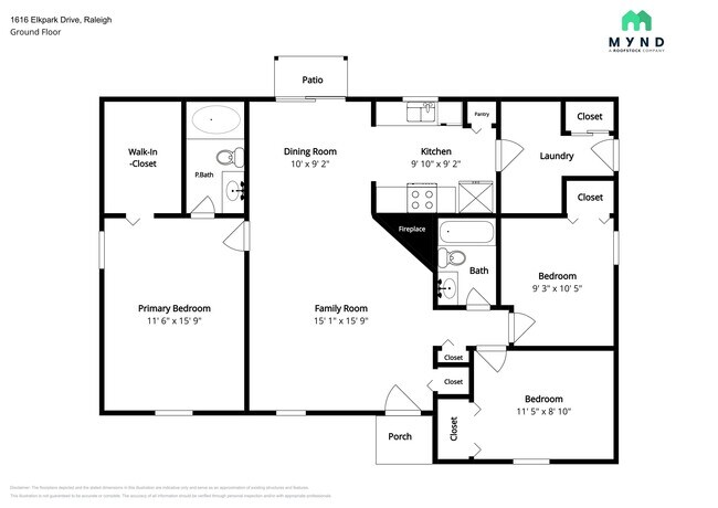1616 Elkpark Dr in Raleigh, NC - Building Photo - Building Photo