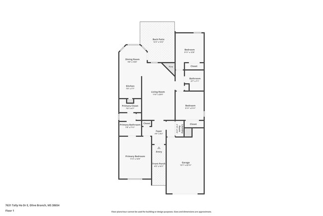 7631 Tally Ho Dr E in Olive Branch, MS - Building Photo - Building Photo