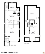 928 W Cullom Ave in Chicago, IL - Building Photo - Floor Plan