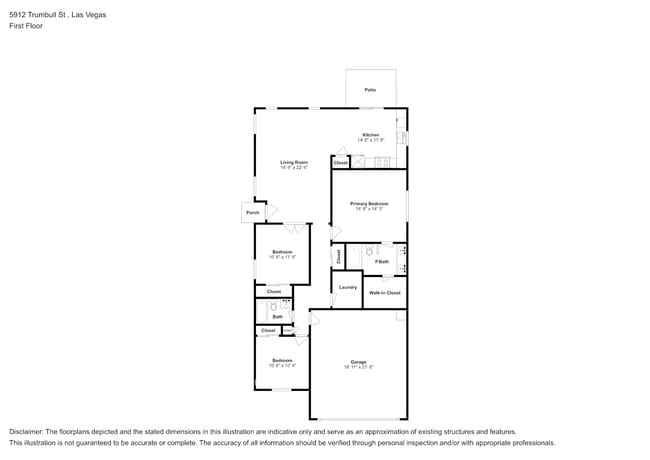 5912 Trumbull St in Las Vegas, NV - Foto de edificio - Building Photo