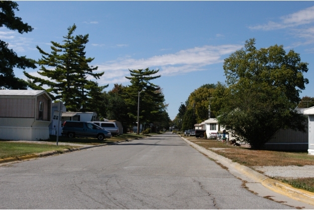 MOBILE HOME PARK #9 in North Manchester, IN - Foto de edificio