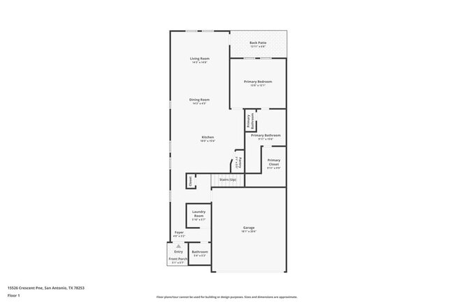 15526 Crescent Pne in San Antonio, TX - Building Photo - Building Photo