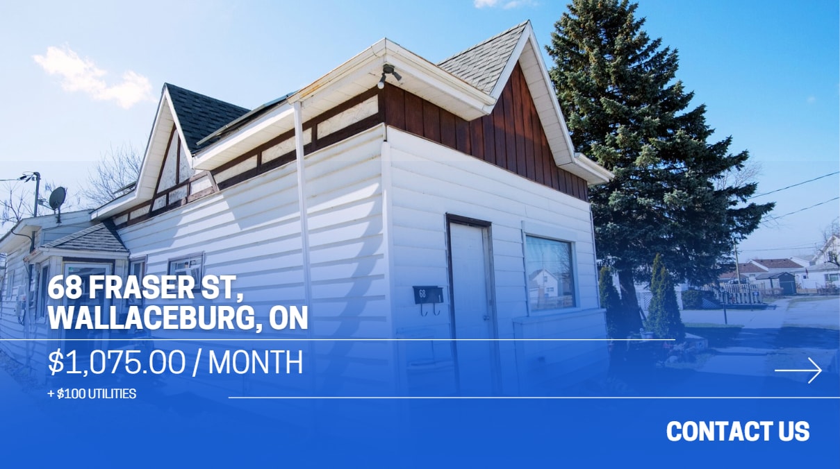 68 Fraser St in Wallaceburg, ON - Building Photo
