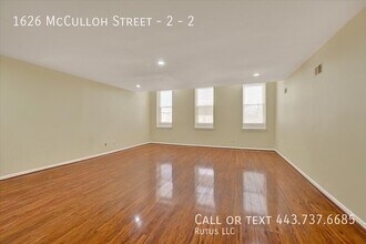 1626 McCulloh St in Baltimore, MD - Foto de edificio - Building Photo