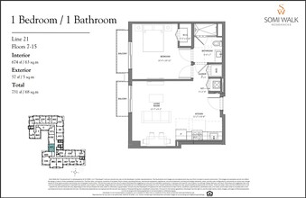 Somi Walk Residences in South Miami, FL - Building Photo - Floor Plan