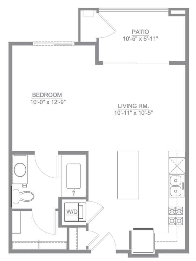 Aster Blue Diamond Apartments in Las Vegas, NV - Foto de edificio - Floor Plan