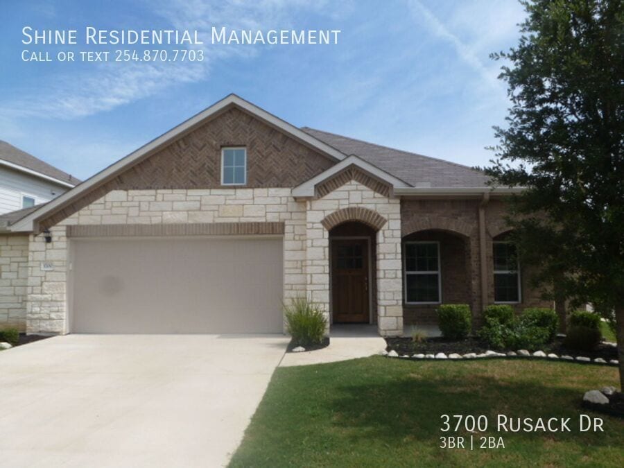 3700 Rusack Dr in Killeen, TX - Foto de edificio