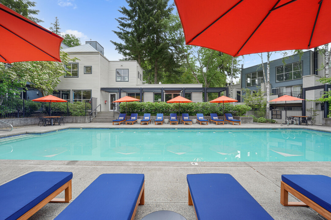 Andover Park Apartments in Beaverton, OR - Foto de edificio