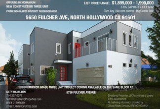 5650 Fulcher Ave in North Hollywood, CA - Building Photo - Building Photo