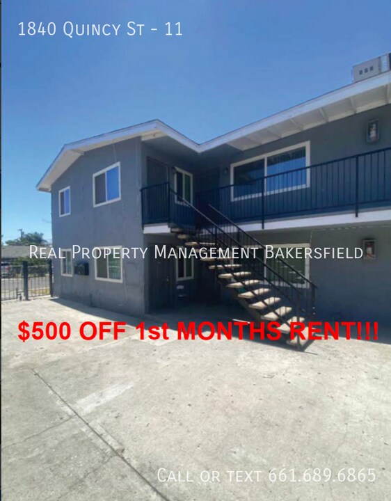 1840 Quincy St in Bakersfield, CA - Building Photo