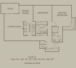 The Claremont Terrace in Oakland, CA - Building Photo - Floor Plan