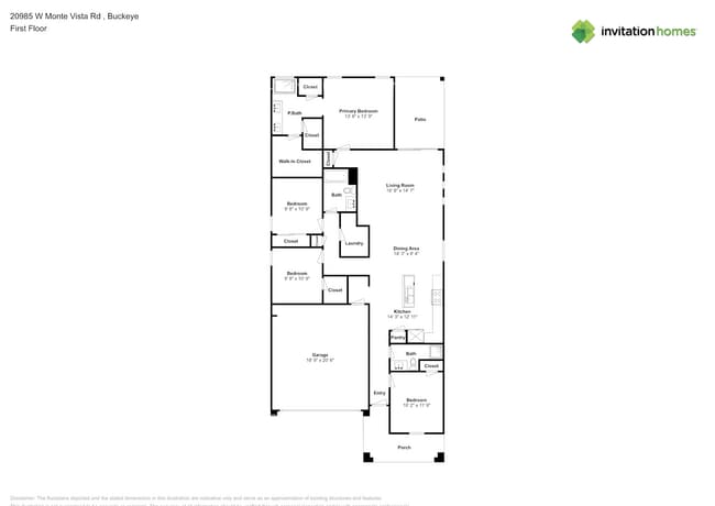 20985 W Monte Vista Rd in Buckeye, AZ - Building Photo - Building Photo