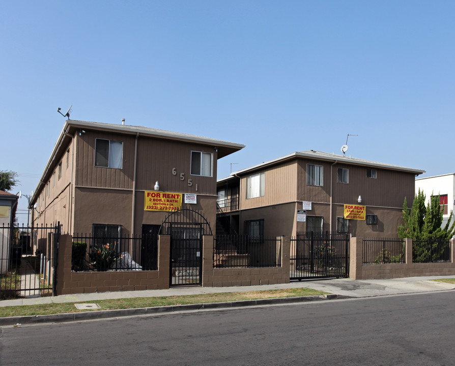 6551 Brynhurst Ave in Los Angeles, CA - Building Photo