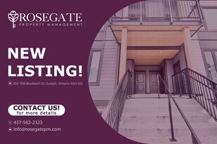 708 Woolwich St in Guelph, ON - Building Photo