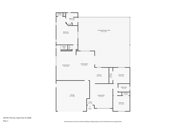 3410 SE 11th Ave in Cape Coral, FL - Foto de edificio - Building Photo