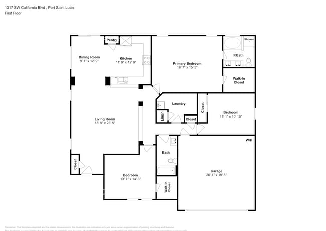 1317 SW California Blvd in Port St. Lucie, FL - Building Photo - Building Photo