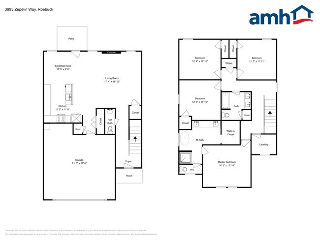 3993 Zepelin Wy in Roebuck, SC - Foto de edificio - Building Photo