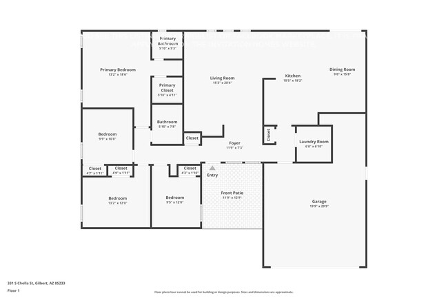 331 S Cholla St in Gilbert, AZ - Foto de edificio - Building Photo